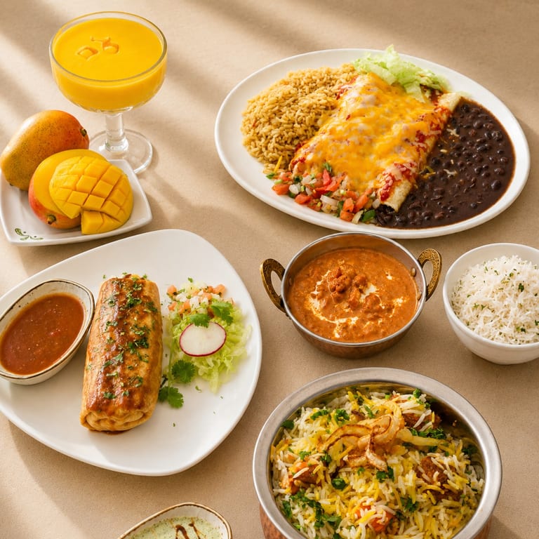 Two Cuisines. One Flavorful Menu.