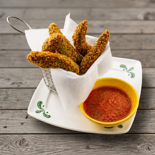 Crispy Avocado Fritas.