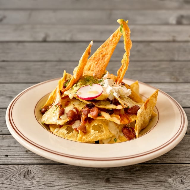 Cheesy Nachos Grande.