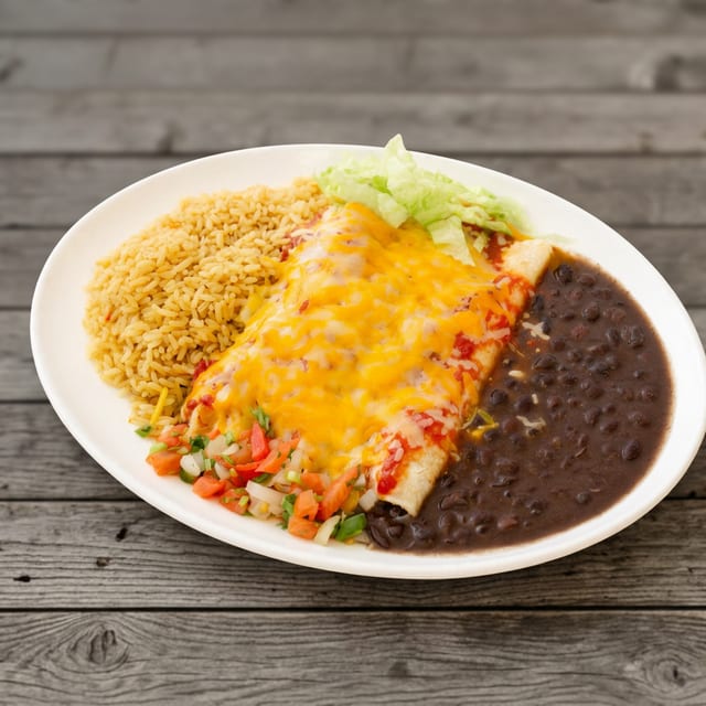 Enchilada Platter.